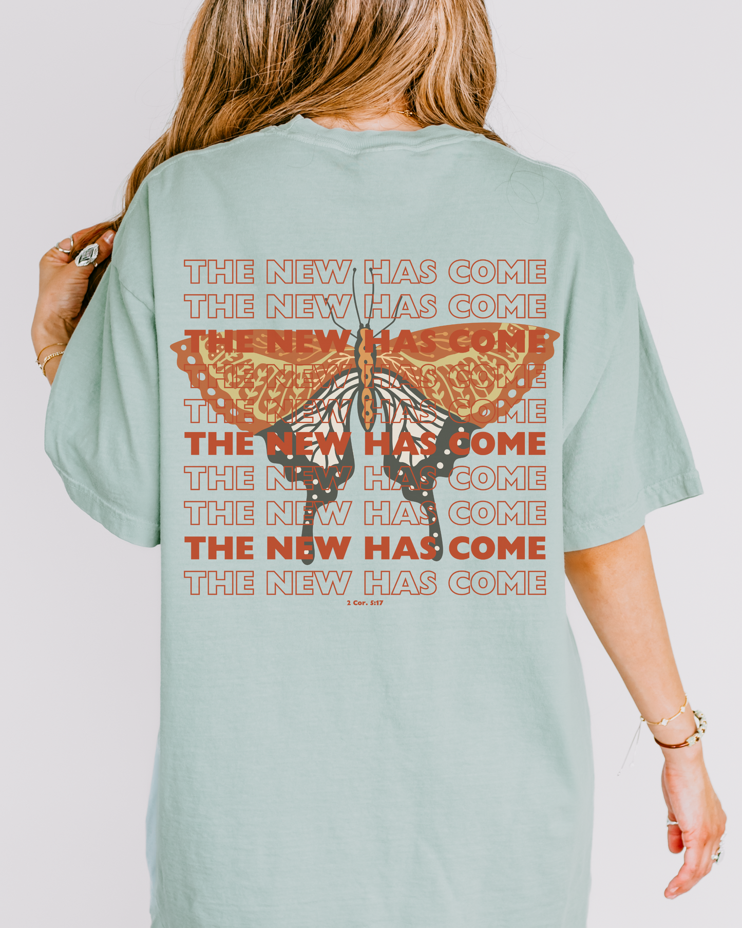 The New Has Come - Comfort Colors Faith Tee