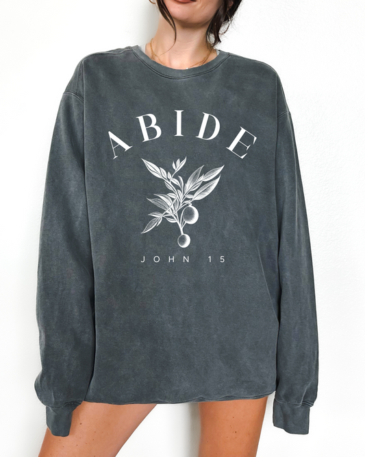 Abide - Comfort Colors Sweatshirt
