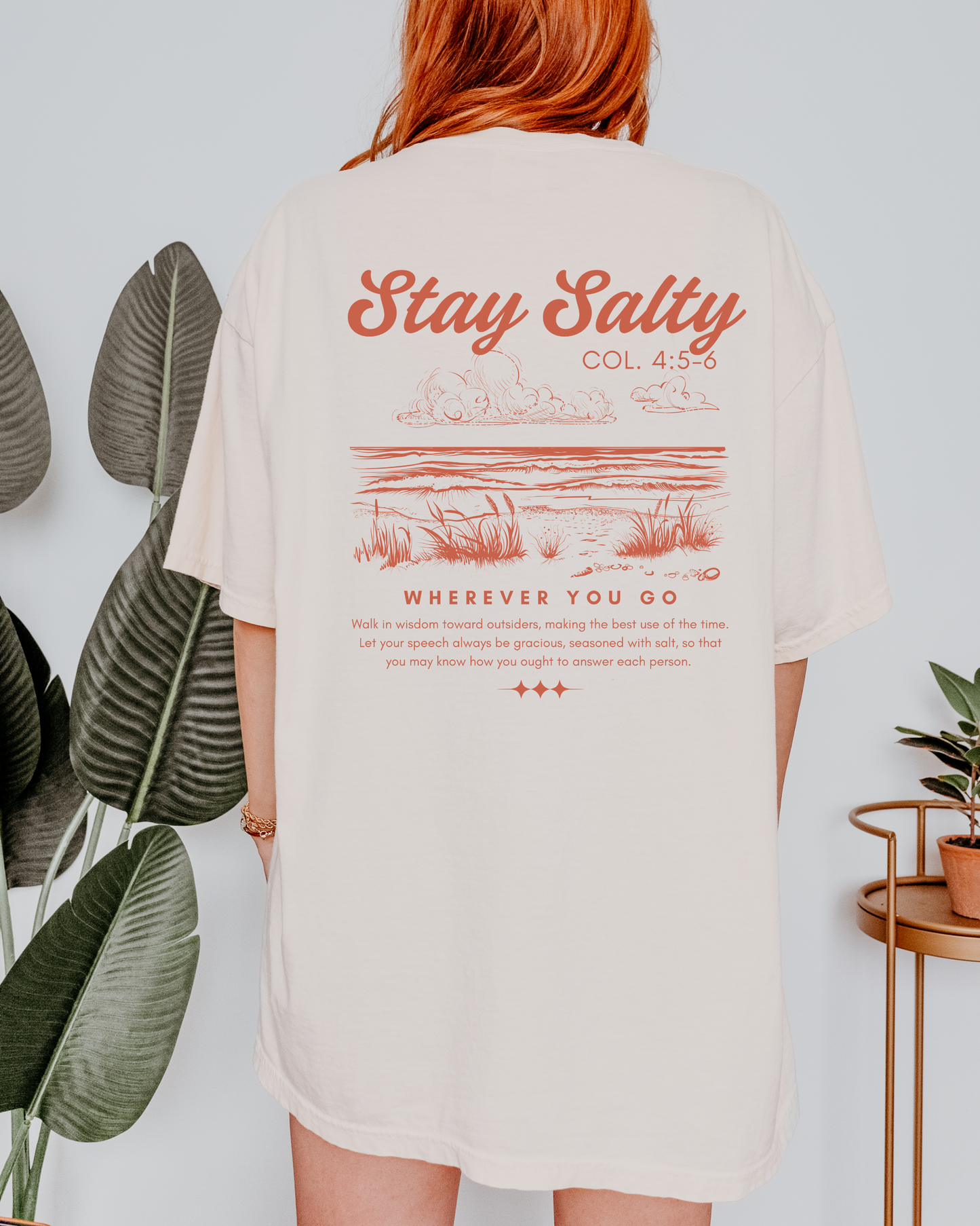 Stay Salty - Comfort Colors Faith Tee