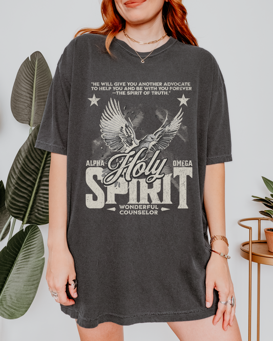 Holy Spirit - Comfort Colors Faith Tee