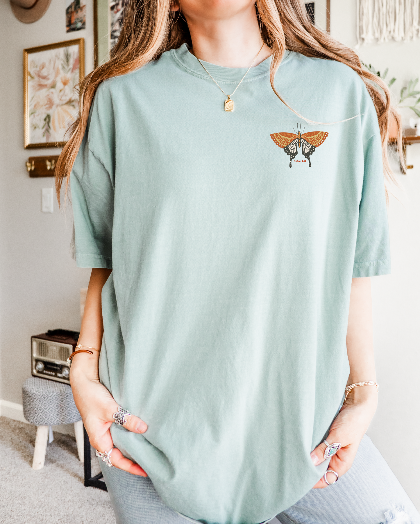 The New Has Come - Comfort Colors Faith Tee